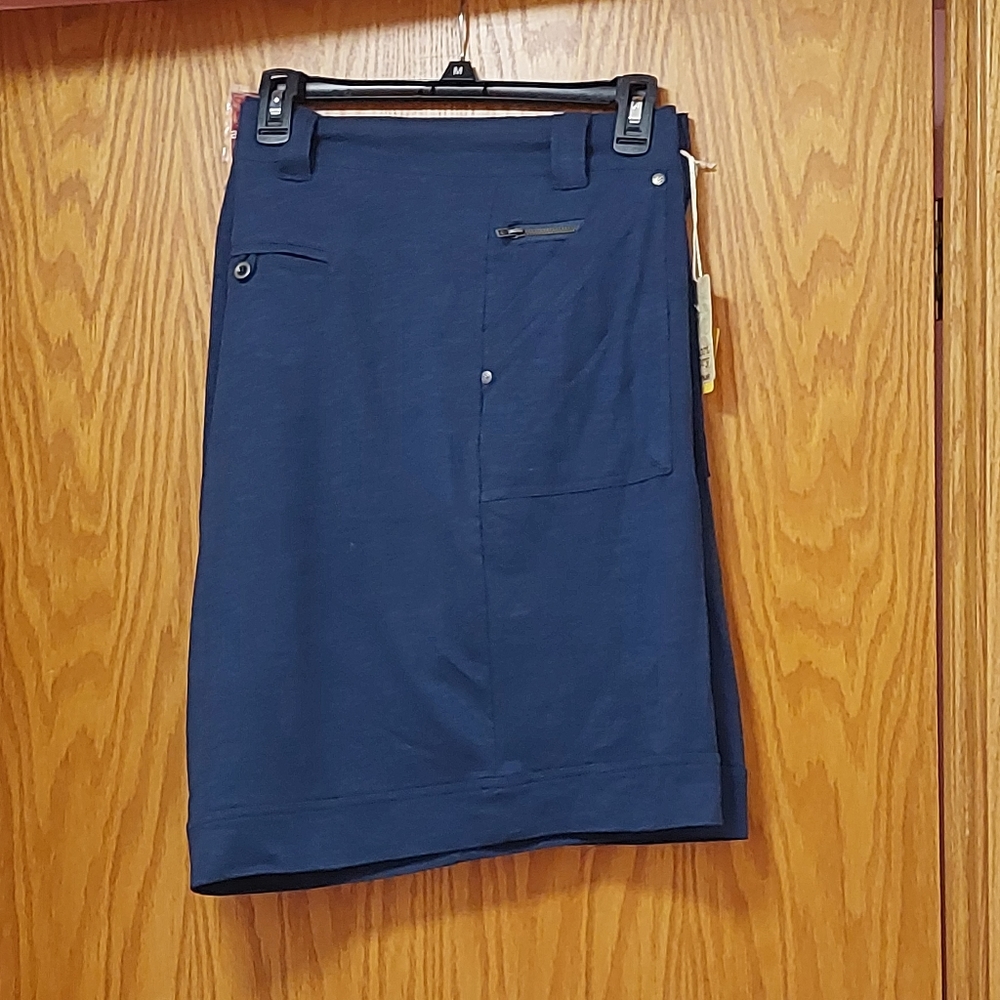Womens Avenue Blue Shorts Size 26/28 - Picture 3 of 5